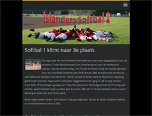Tablet Screenshot of islanderssoftbal1.webnode.nl