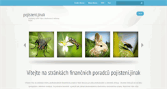 Desktop Screenshot of pojisteni-jinak.webnode.cz