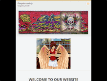 Tablet Screenshot of gangster-society.webnode.com