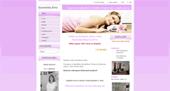 Desktop Screenshot of kosmetika-bauerova.webnode.cz