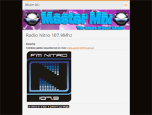 Tablet Screenshot of mastermixdjsgroup.webnode.com.ar