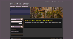 Desktop Screenshot of eva-machova.webnode.cz