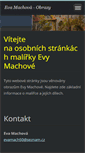 Mobile Screenshot of eva-machova.webnode.cz