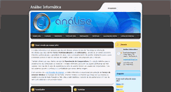 Desktop Screenshot of analiseinformatica.webnode.com.br