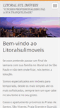 Mobile Screenshot of litoralsulimoveis.webnode.com.br