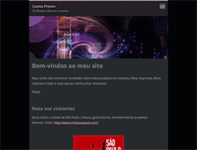 Tablet Screenshot of luanafrancoproducoes.webnode.com.br