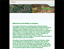 Tablet Screenshot of burglesau.webnode.com
