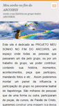 Mobile Screenshot of meusonhonofimdoarcoiris.webnode.com.br