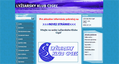 Desktop Screenshot of lkcigel.webnode.sk