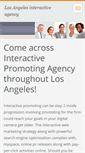 Mobile Screenshot of los-angeles-interactive-agency.webnode.com