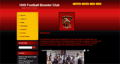 Desktop Screenshot of cougarsfootball.webnode.com