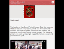 Tablet Screenshot of cougarsfootball.webnode.com