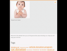 Tablet Screenshot of donateacar.webnode.com
