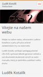 Mobile Screenshot of ludek-kotalik.webnode.cz