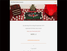 Tablet Screenshot of derodelotusleuven.webnode.com