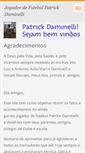 Mobile Screenshot of patrickdaminellifutebol.webnode.com.br