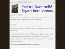 Tablet Screenshot of patrickdaminellifutebol.webnode.com.br