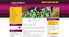 Desktop Screenshot of nasemysicky.webnode.sk