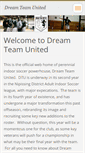 Mobile Screenshot of dreamteamunited.webnode.com
