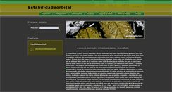 Desktop Screenshot of estabilidadeorbital.webnode.pt