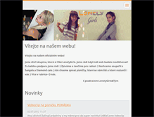 Tablet Screenshot of lonelygirls-lg.webnode.cz