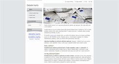 Desktop Screenshot of debetni-karty.webnode.cz