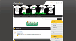 Desktop Screenshot of musicshirts.webnode.com.br