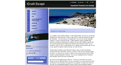 Desktop Screenshot of icrushescape.webnode.com