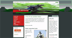 Desktop Screenshot of kladinoviny.webnode.cz