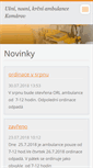 Mobile Screenshot of orl-komarov.webnode.cz