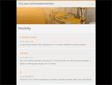 Tablet Screenshot of orl-komarov.webnode.cz