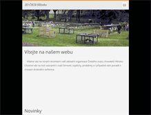 Tablet Screenshot of chovatelehlinsko.webnode.cz