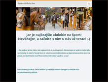 Tablet Screenshot of jsberi.webnode.sk