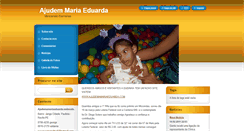 Desktop Screenshot of ajudemamariaeduarda.webnode.com.br