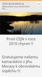 Mobile Screenshot of cejnklubbrno.webnode.cz