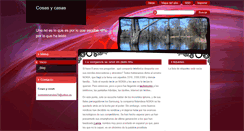 Desktop Screenshot of cosasycasas.webnode.es