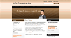 Desktop Screenshot of cifrafinanceira.webnode.com.br