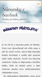 Mobile Screenshot of naramky-snadno.webnode.cz