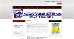 Desktop Screenshot of amkvysker.webnode.cz