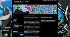 Desktop Screenshot of gohardproductions.webnode.com
