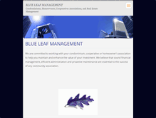 Tablet Screenshot of blueleafllc.webnode.com
