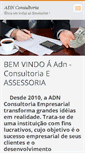 Mobile Screenshot of adnconsultoria.webnode.com.br