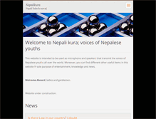 Tablet Screenshot of nepalikura.webnode.com