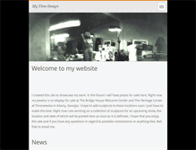 Tablet Screenshot of mytimedesign.webnode.com