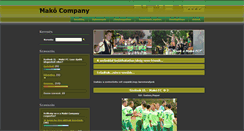 Desktop Screenshot of makocompany.webnode.hu