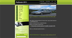 Desktop Screenshot of podlesok-2011.webnode.sk