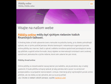 Tablet Screenshot of pozicky-cez-internet.webnode.sk