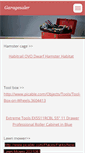 Mobile Screenshot of garagesaler.webnode.com