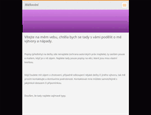 Tablet Screenshot of hacek.webnode.cz
