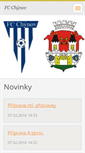 Mobile Screenshot of fcchynov.webnode.cz